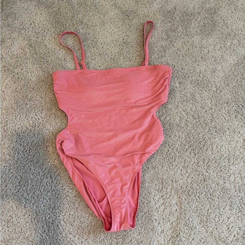 No Boundries Pink One-Piece Swimsuit (monokini) xxl